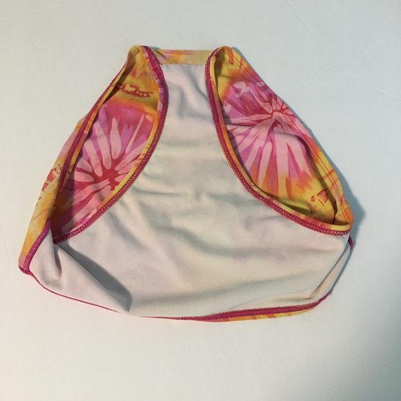 👙 Speedo Takini Tie Dye Pink Orange - Picture 7 of 9